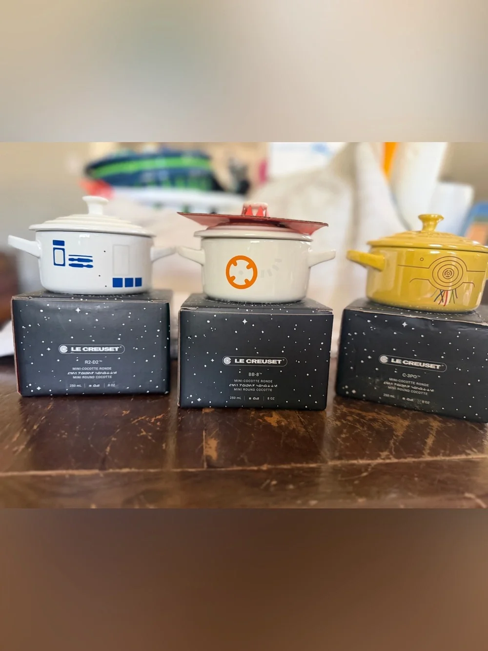 Le Creuset Star Wars Mini Round Cocotte - Set of 3